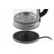 Чайник електричний Ardesto 1,7 л., 2150 Вт., strix контроль, корпус скло, срібляста горловина